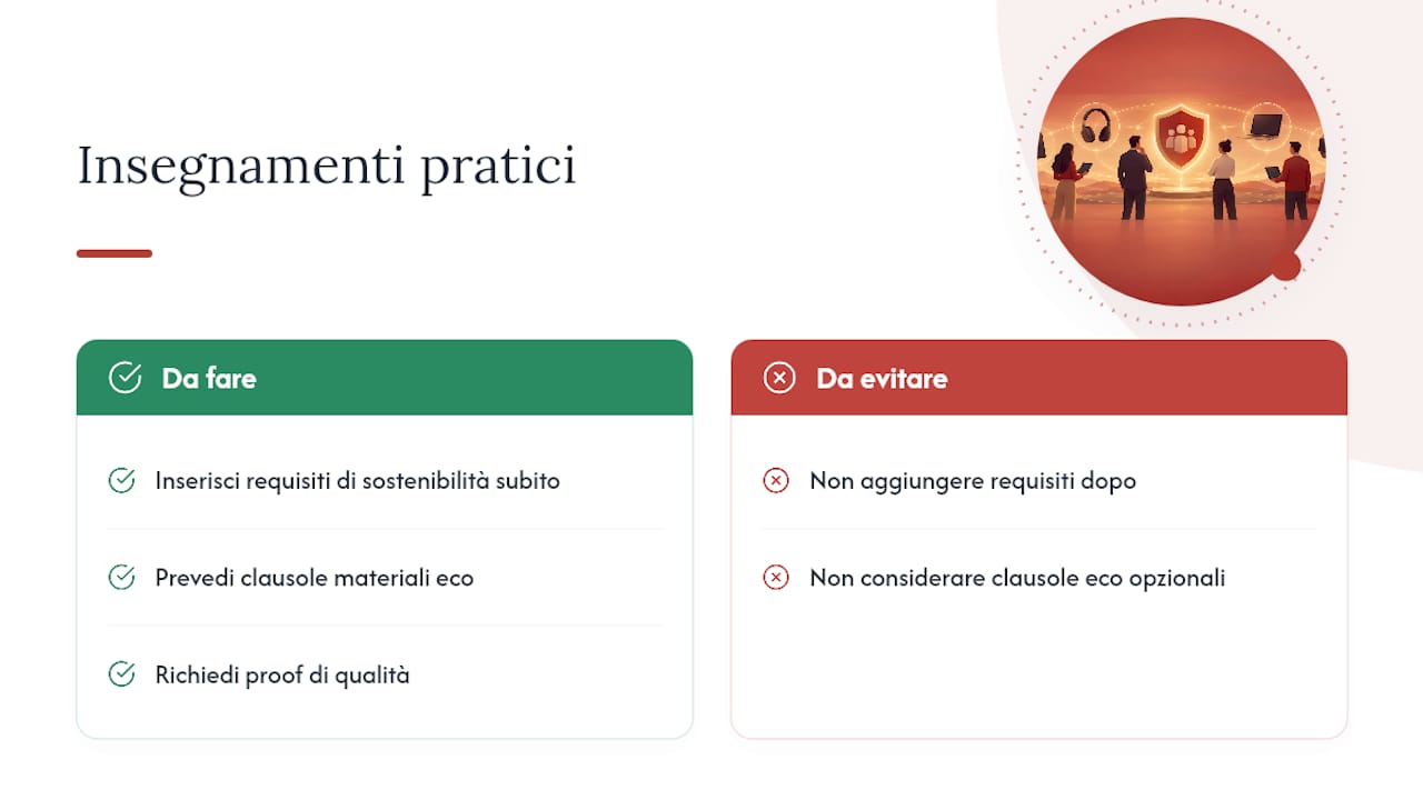 Cosa insegna l'esperienza di chi fornisce gadget certificati da anni — overview diagram
