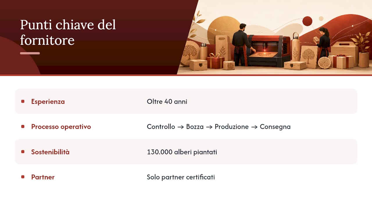 Cosa cambia lavorando con un fornitore esperto di incisione laser — overview diagram
