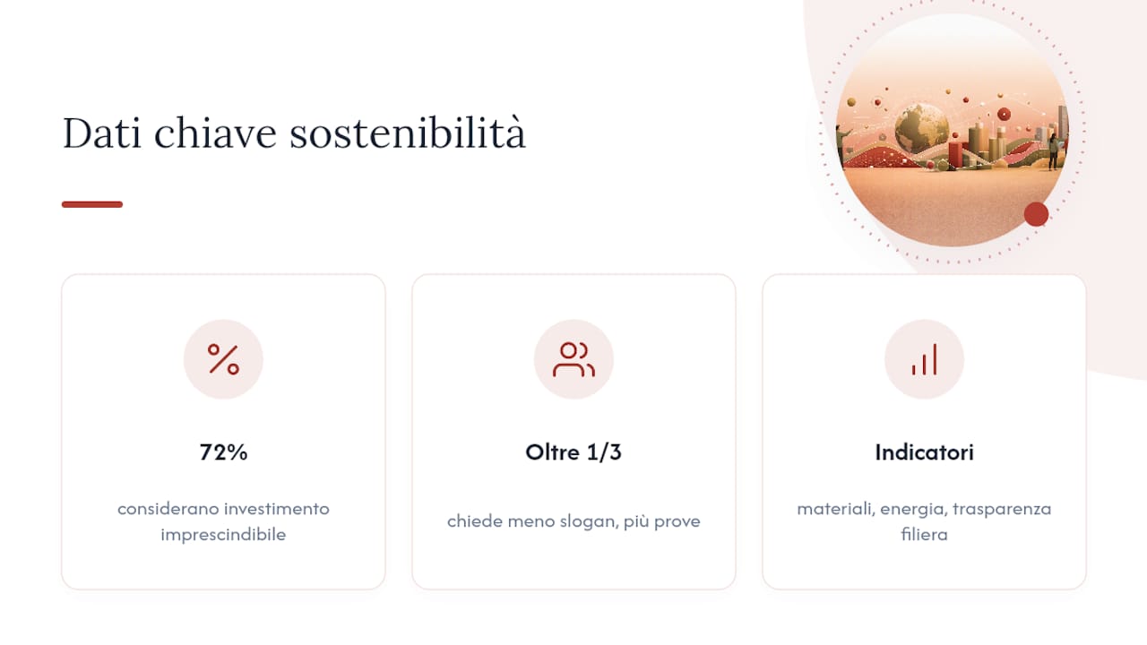 Dati italiani sulla sostenibilità e la comunicazione