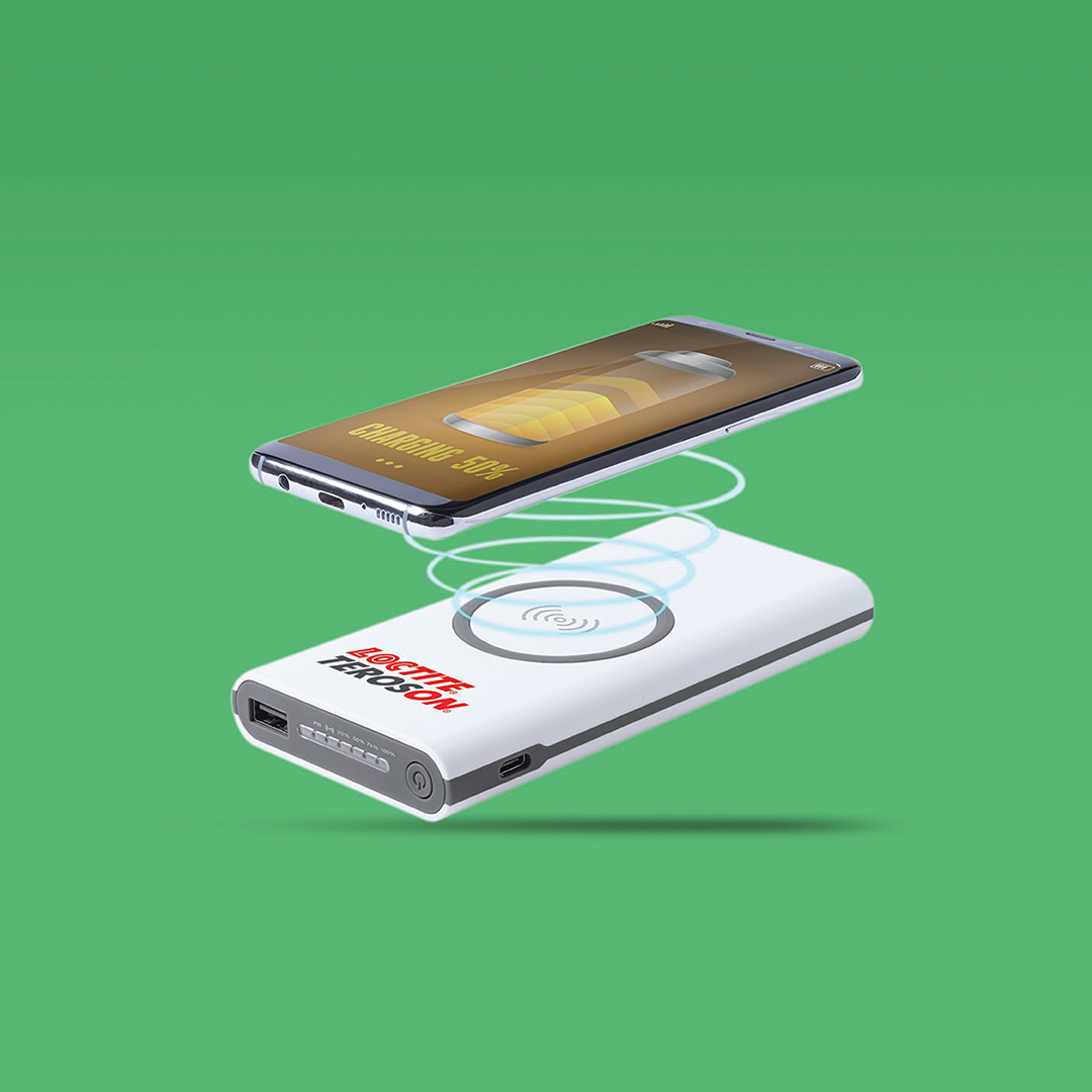 powerbank personalizzato Loctite